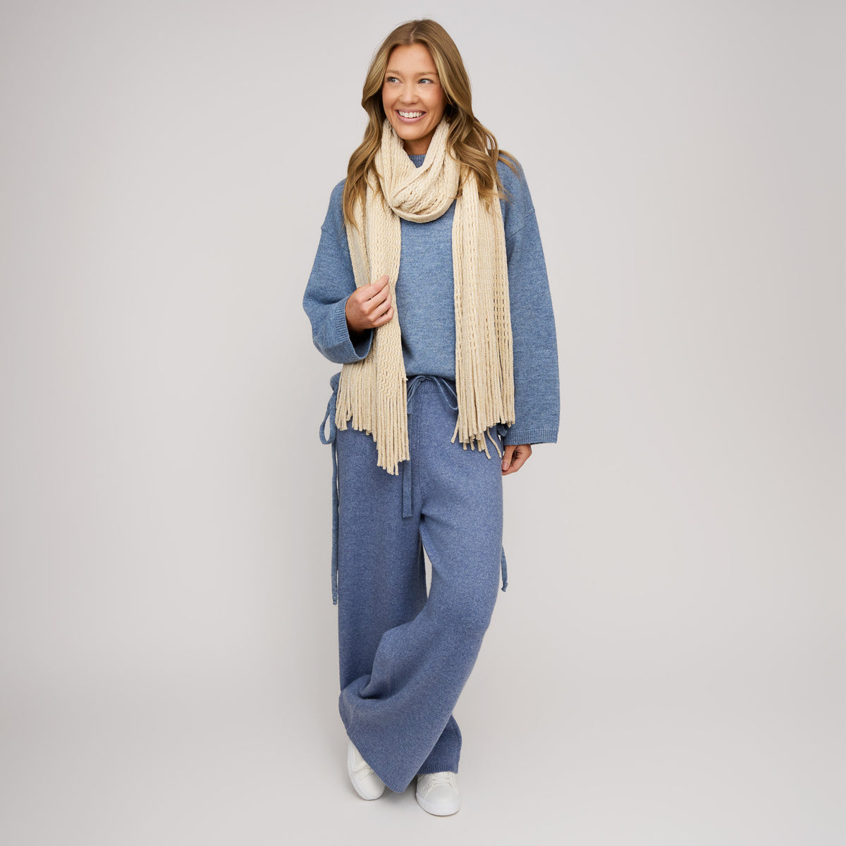 Chenille Fringe Scarf Charli Winter Wrap