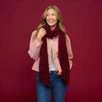 Chenille Fringe Scarf Charli Winter Wrap