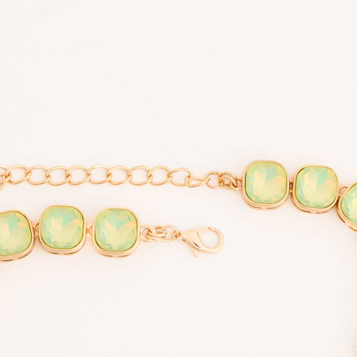 Statement Necklace Marlowe Crystal 16" Geometric Collar