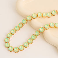 Statement Necklace Marlowe Crystal 16" Geometric Collar