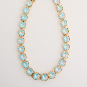 Statement Necklace Marlowe Crystal 16" Geometric Collar