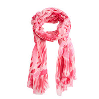 Lightweight Scarf Calypso Watercolor Mandala Print