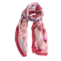 Lightweight Scarf Rylee Watercolor Floral Fashion Wrap