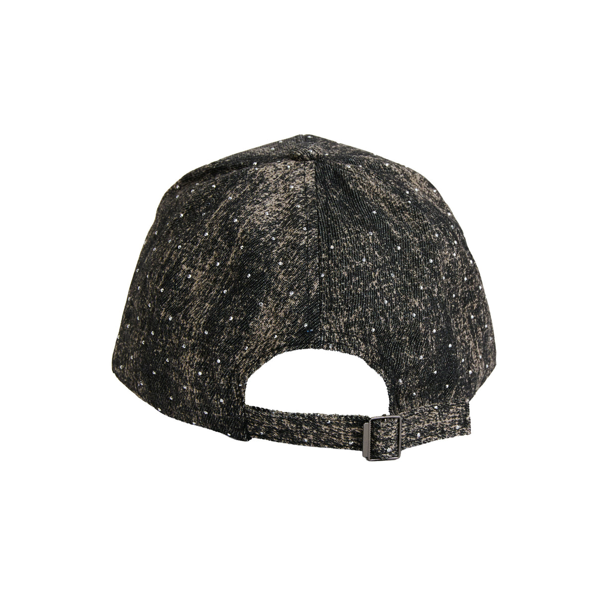 Baseball Cap Cora Printed Denim Rhinestone Adjustable