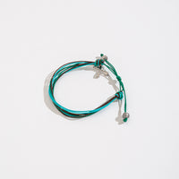 Nautical Themed Charm Threaded Bracelet