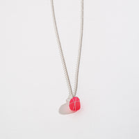 Wire Wrapped Sea Glass Pendant Necklace
