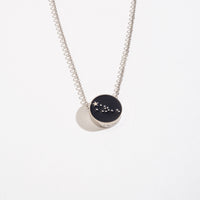 Zodiac Constellation Pendant Necklace