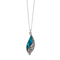 Abalone Dainty Pendant Necklace