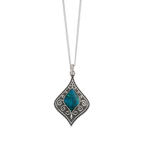 Abalone Dainty Pendant Necklace