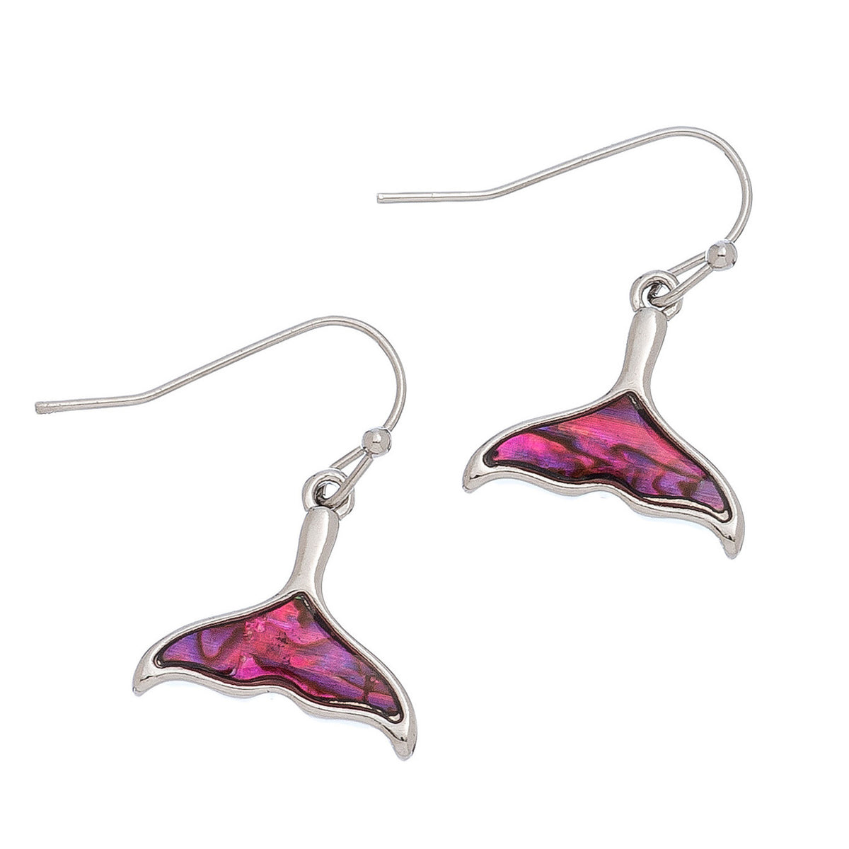 Abalone Icon Drop Earrings