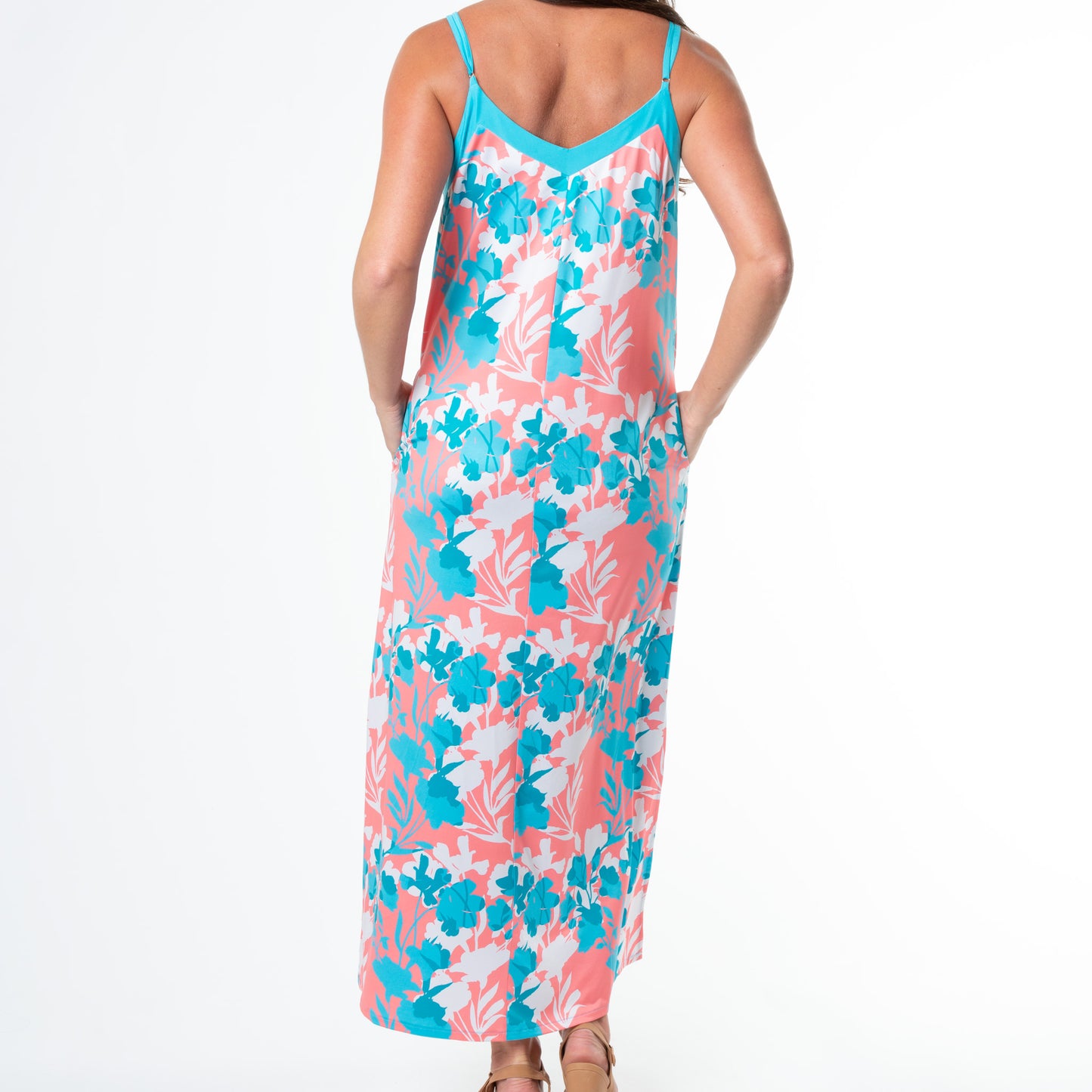 Lainey V-Neck Maxi Dress