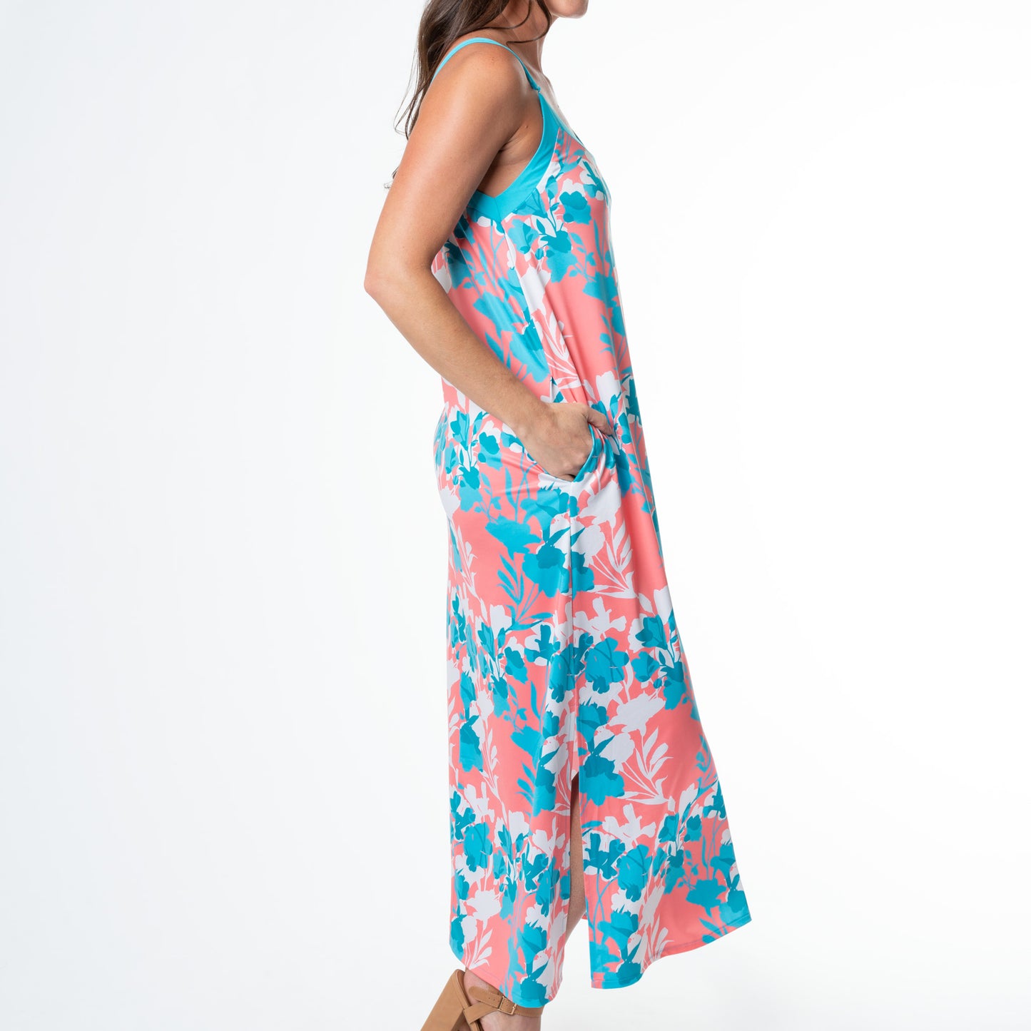 Lainey V-Neck Maxi Dress