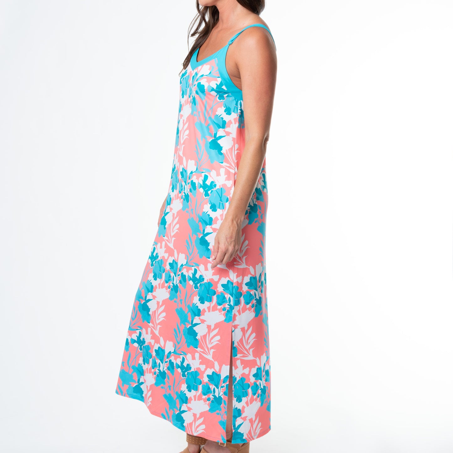 Lainey V-Neck Maxi Dress