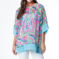 Lexi One Size Sheer Poncho Swimsuit Cover Up