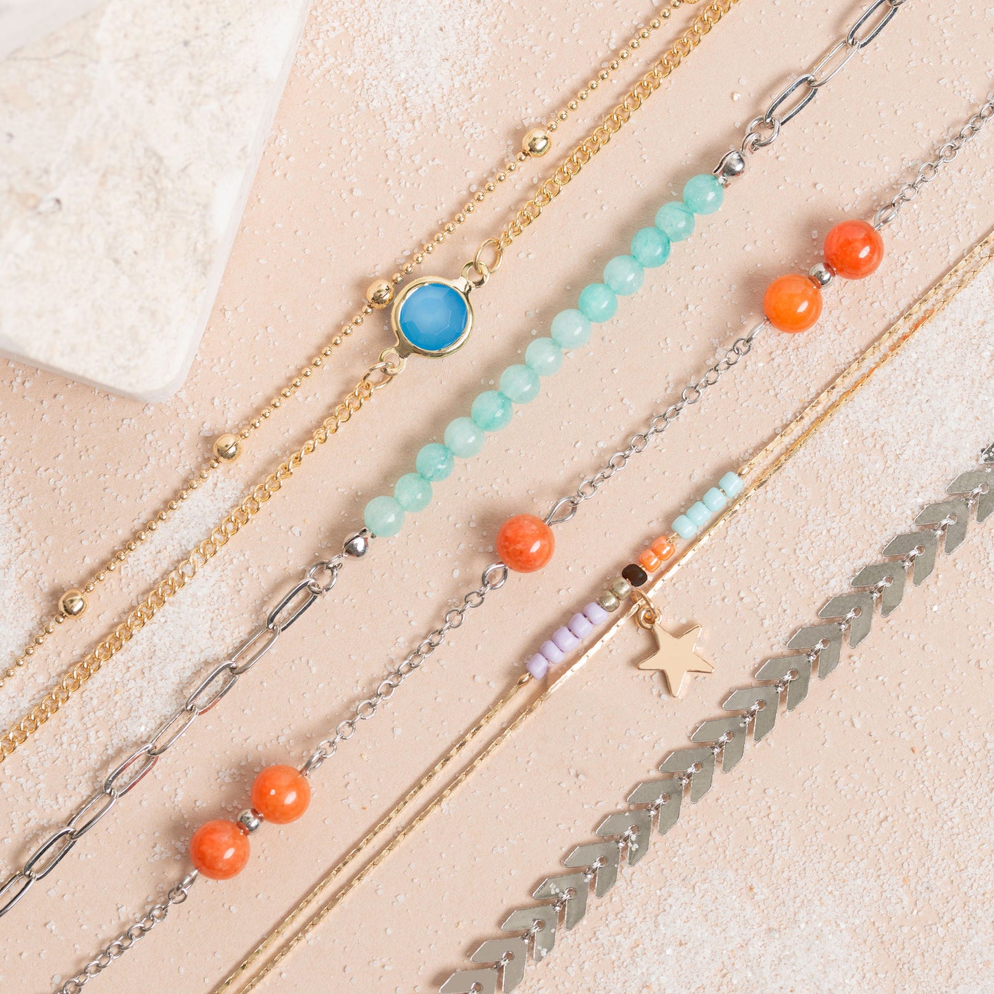 Alexis Chevron Arrow Chain Anklet