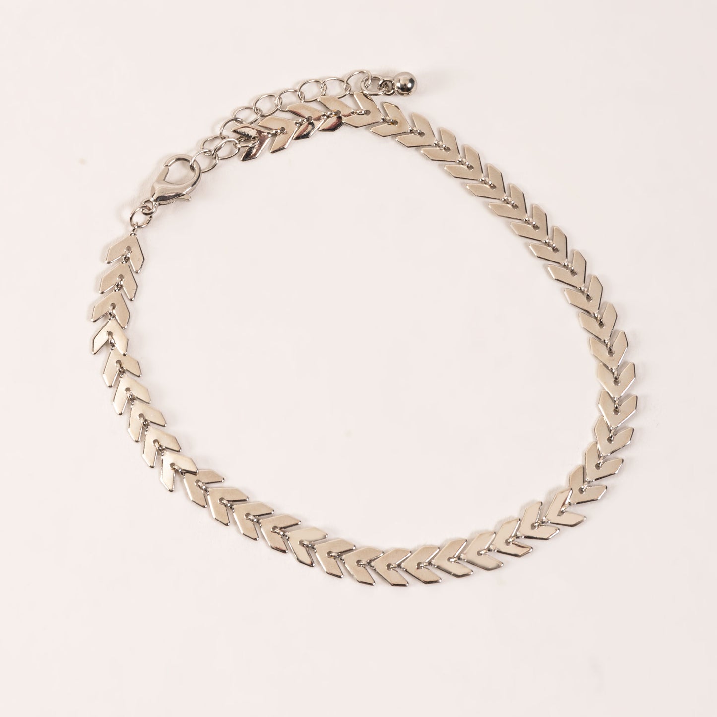 Alexis Chevron Arrow Chain Anklet
