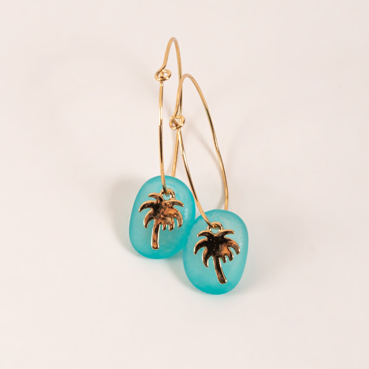 Carmen Sea Glass Beach Icon Charm Drop Earrings
