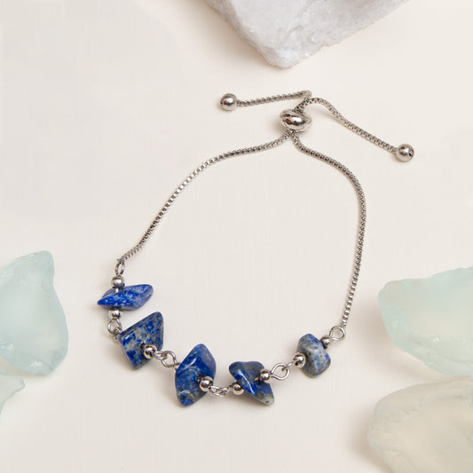 Lali Genuine Stone Adjustable Bolo Bracelet