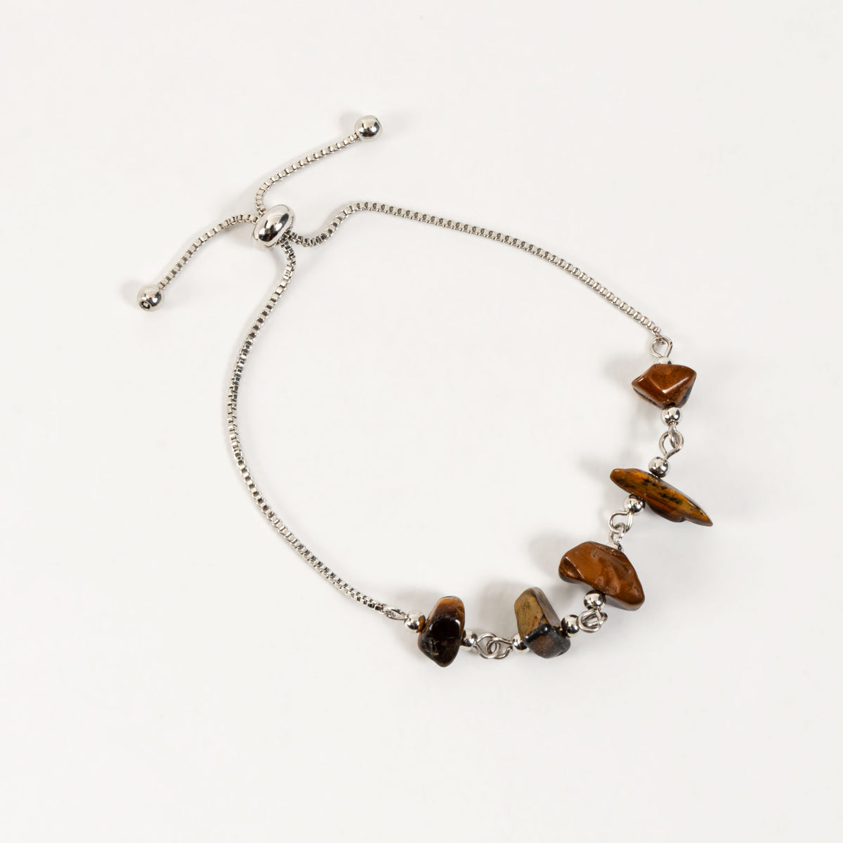 Lali Genuine Stone Adjustable Bolo Bracelet