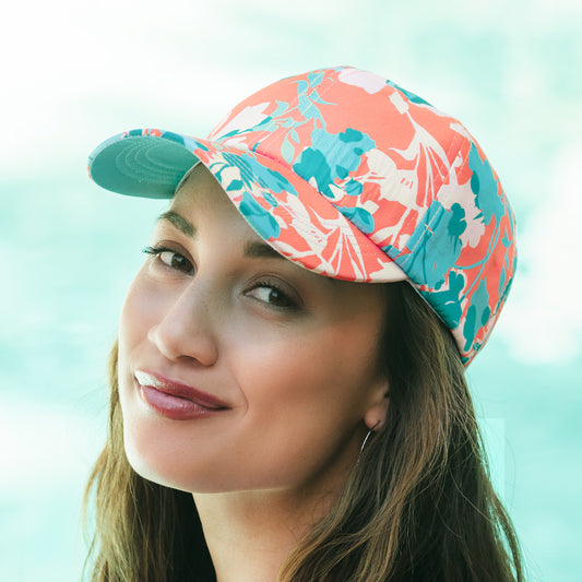 Stella Floral Adjustable Baseball Hat