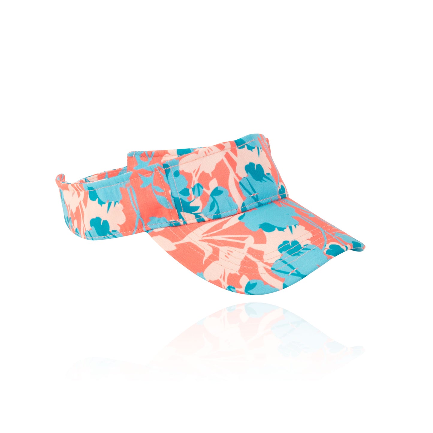 Stella Floral Print Adjustable Sun Visor