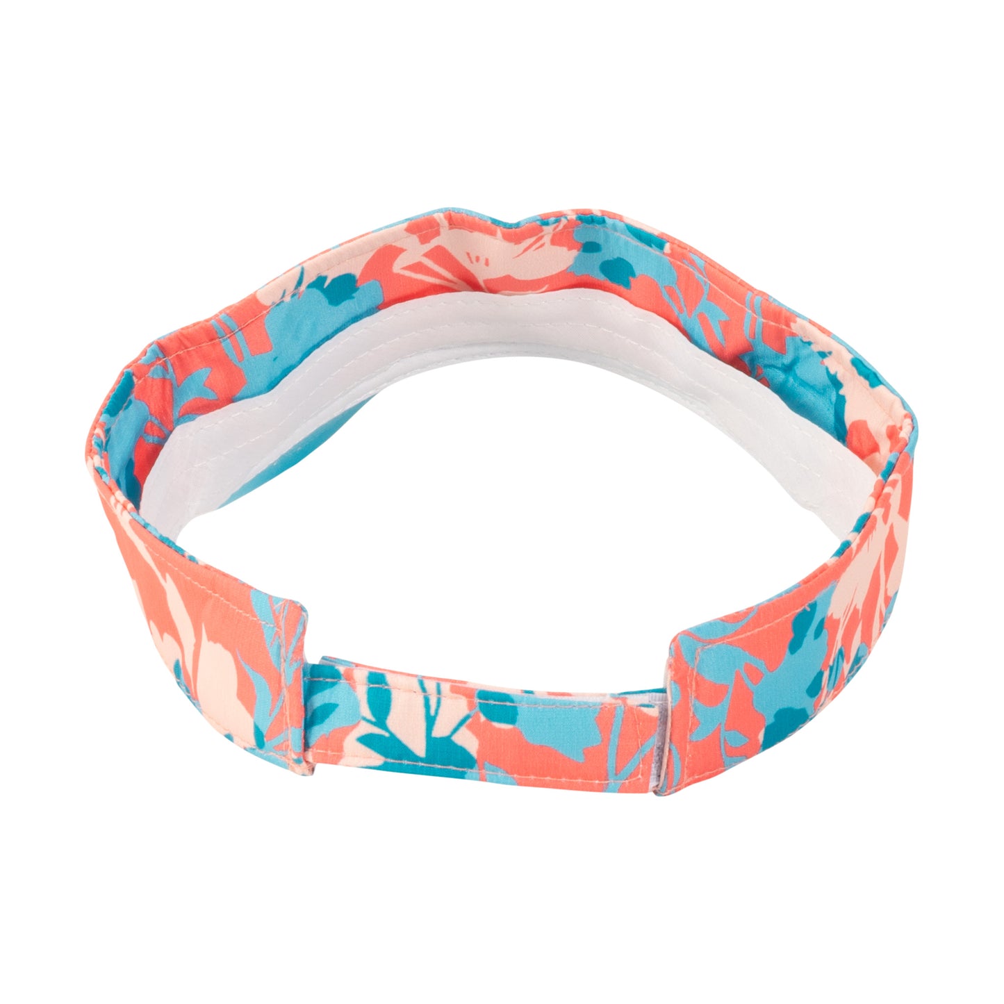 Stella Floral Print Adjustable Sun Visor
