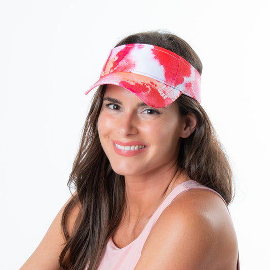 Nixie Tie Dye Adjustable Sun Visor