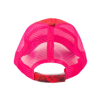 Taryn Tie Dye Trucker Hat with Embroidered Beach Icon